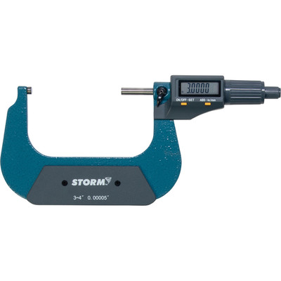 CENTRAL TOOLS  INC. 3M304 4 Electronic Digital Micrometer
