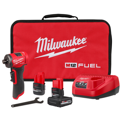 MILWAUKEE ELECTRIC TOOL - ACH 3485-22 M12 Fuel Right Angle Die Grinder Kit