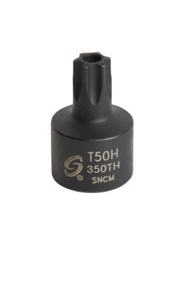 Sunex SU350TH 3/8-Inch Drive T50H Stubby Tamperproof Internal Star Impact Socket