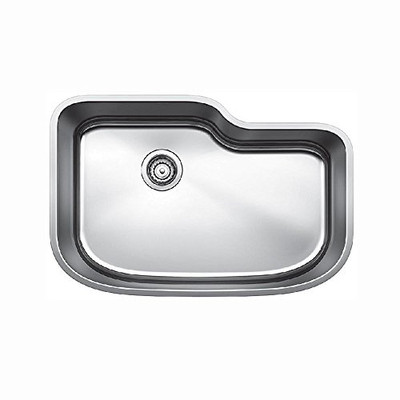 Blanco B441588  One Undermount Single Bowl Kitchen Sink, X-Large, Stainless Steel