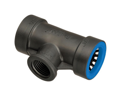 BL-LCK 3/4 X 1/2FPT TEE