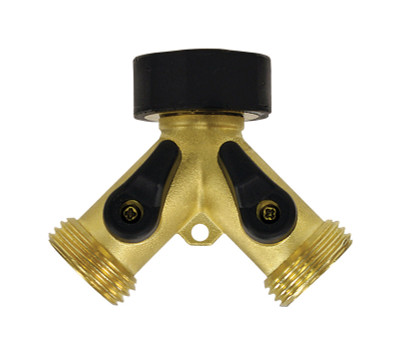 Y SHUTOFF BRASS MALE