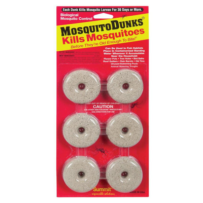 INSECT MOSQUITO DUNK 6PK