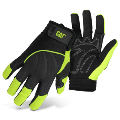 UTILITY GLOVE HV GRN LG