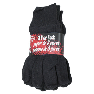 JERSEY WORK GLVE BRN 3PR