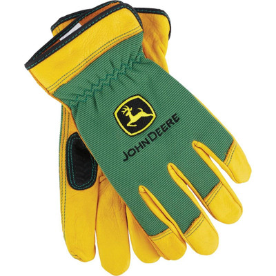 WORK GLOVE LTHR JD LG