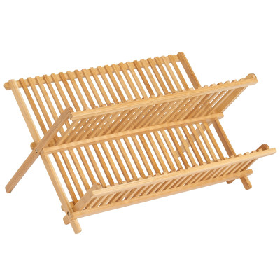 DISH DRYING RACK BAMBOO