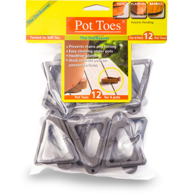 POT TOES PLSTIC GRY 3D