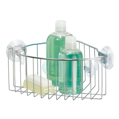 SHOWER BASKET SILVER SS