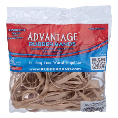 RUBBER BANDS ASST 2.0Z
