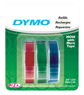 LABEL TAPE ASST 3/8X9.8