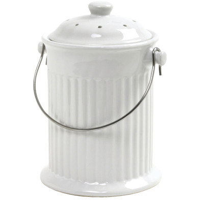 CERAMIC COMPOST CROCK
