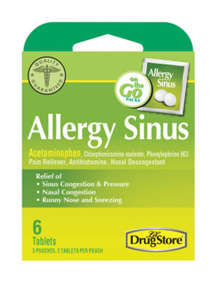 ALLERGY & SINUSRELIEF6CT