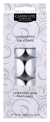 TEA LT CANDLE WHT