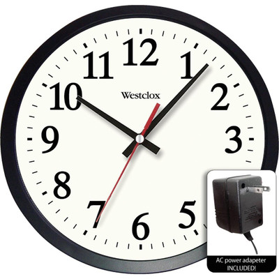 WALL CLOCK 14PLASTIC