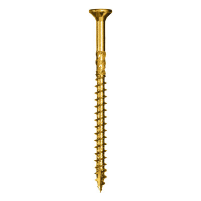 R4 SCREW #10 X 4 GRK Fasteners R4 No. 10 X 4 in. L Star Coated Multi-Purpose Screws 1000 pk