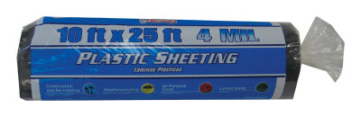 PLASTIC SHEET4MIL10X25