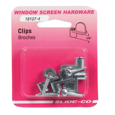 CLIP SCREEN 1/4MNT CD4