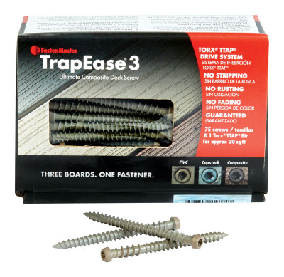 TRAPEZ SCRW 2.5TAN 75PC