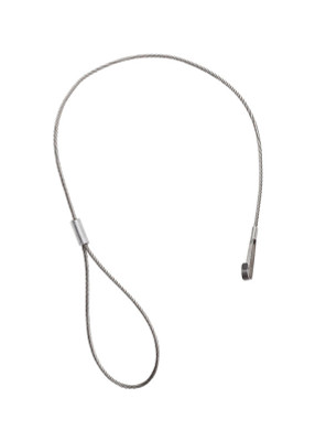 GATE LATCH CABLE SS SLVR