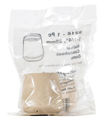 TIP LEG RBBR WHT1-1/4