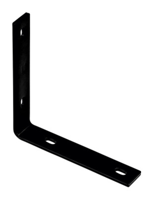 CORNR BRACE BLK8.25X1.5