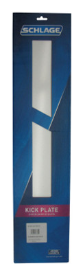 KICK PLATE ALUM 8X34