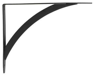 BRACKT SHELF 9-3/4H BLK