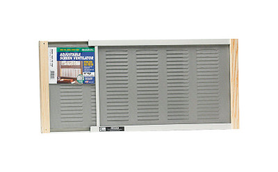 SCREEN WNDW ADJ 10X21-37 Frost King WB Marvin 21 37 in. W in. Steel Adjustable Window Screen