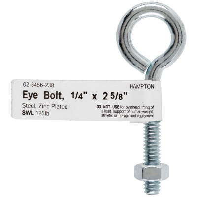 EYEBOLT STL 1/4X2-5/8