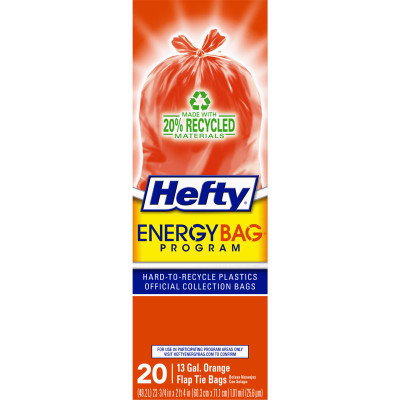 ENERGY BAG ORNG 13G 20PK