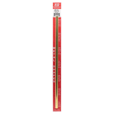 TUBE ROUND BRASS12X11/32