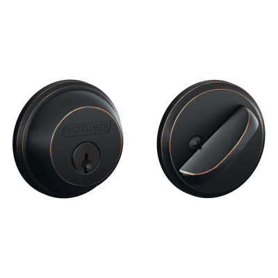 DEADBOLT 1CYLINDER BRZ