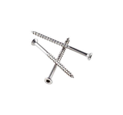 DECK SCREW #7X3 Simpson Strong-Tie No. 7 Sizes X 3 in. L Lobe Trim Head Deck Screws 1 lb 98 pk