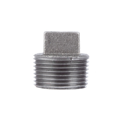 PLUG SQ HEAD 3 BLACK