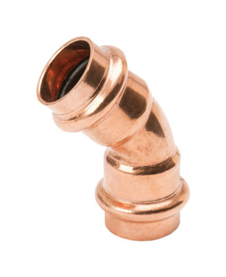 ELBOW 45D 1/2PRESS CPPR