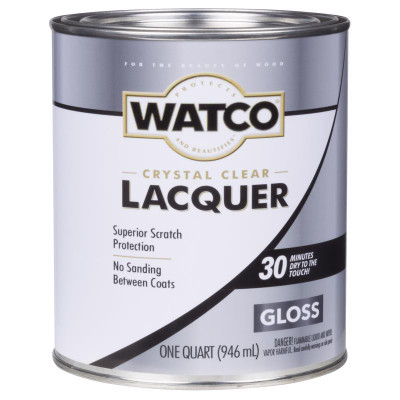 LACQUER CLR GLS QT WATCO