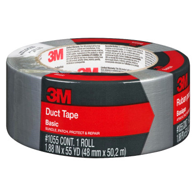 DUCT TAPE 1.88WX55YD 3M Scotch 1.88 in. W X 55 yd L Silver Solid Duct Tape