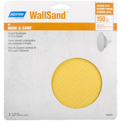 SAND DISC FINE 150GRT 9"