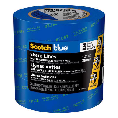 PAINTER TAPE BLUE 3PK