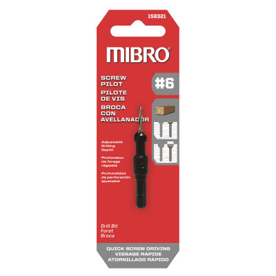 PILOT DRILL BIT SCREW 6#