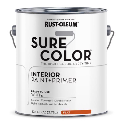 PAINT+PRIMER WHITE 128OZ