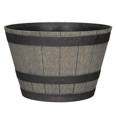 PLNTR WHSKY BRL OAK 19"