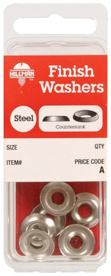 FINISH WASHER#6 NICKL PL