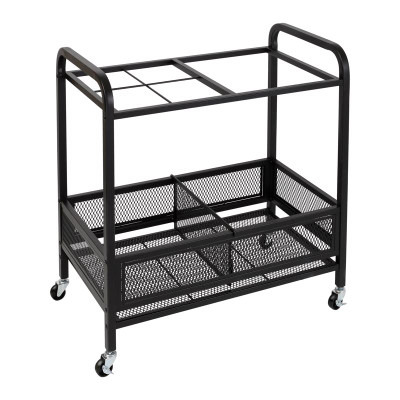 UTILITY CART STL BLK 34"