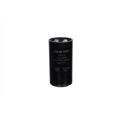 RND SRT CPTR 270-324 MFD Titan Pro 270-324 MFD 125 V Round Start Capacitor
