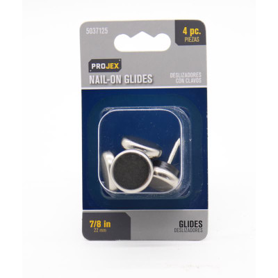 CHAIR GLIDE NCKL 7/8"D