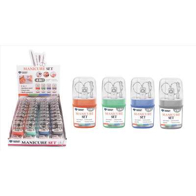 MANICURE SET STL STL 4PC