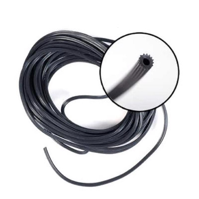 SCRN SPLNE BLK .175"X25'