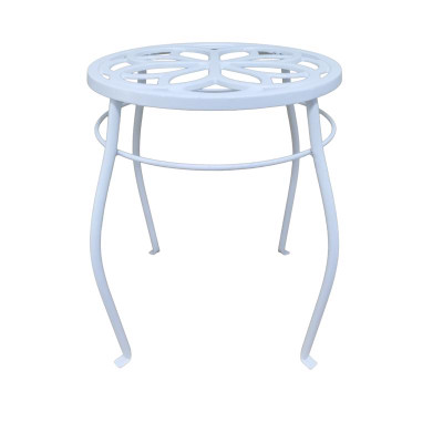 PLANT STAND WHITE 15"